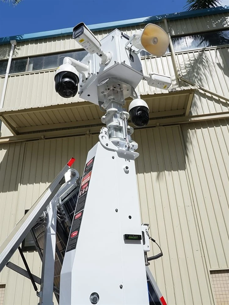 HiSKID-II Solar Surveillance Trailer Tower For Security best