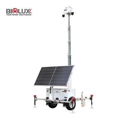HiSITE Mobile Solar Surveillance Trailer