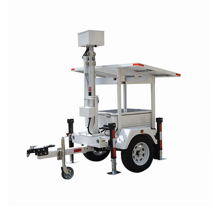 Hikvision Camera With Solar Trailer
