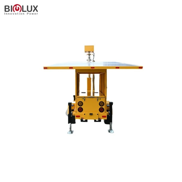 High Quality Mobile Solar Surveillance Trailer